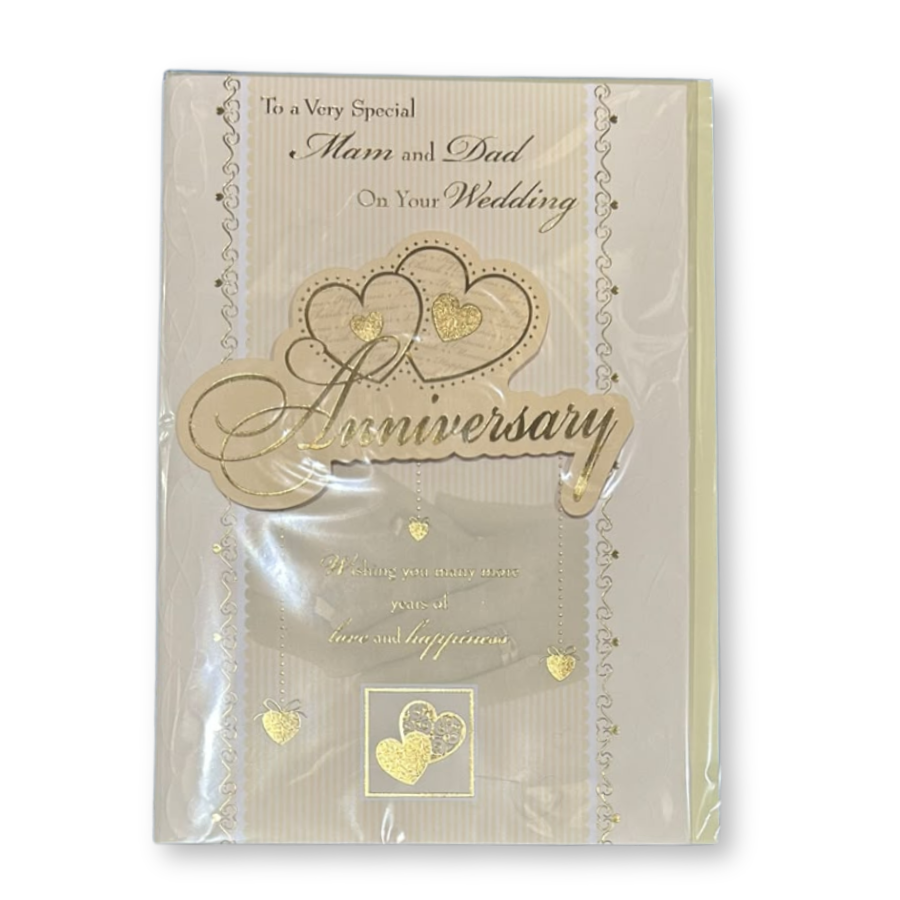 Prelude 6 Pack Cards C150 Anniversary Mam & Dad
