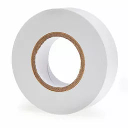 Ultratape 10 Pack PVC Tape White 19mm x 20m