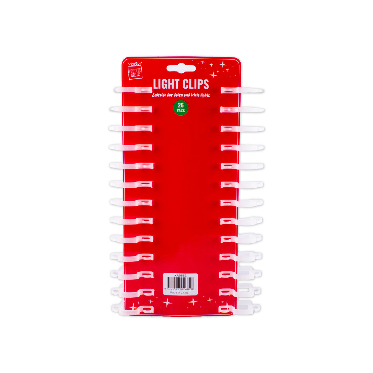 Fairy/Icicle Light Clips 26pk