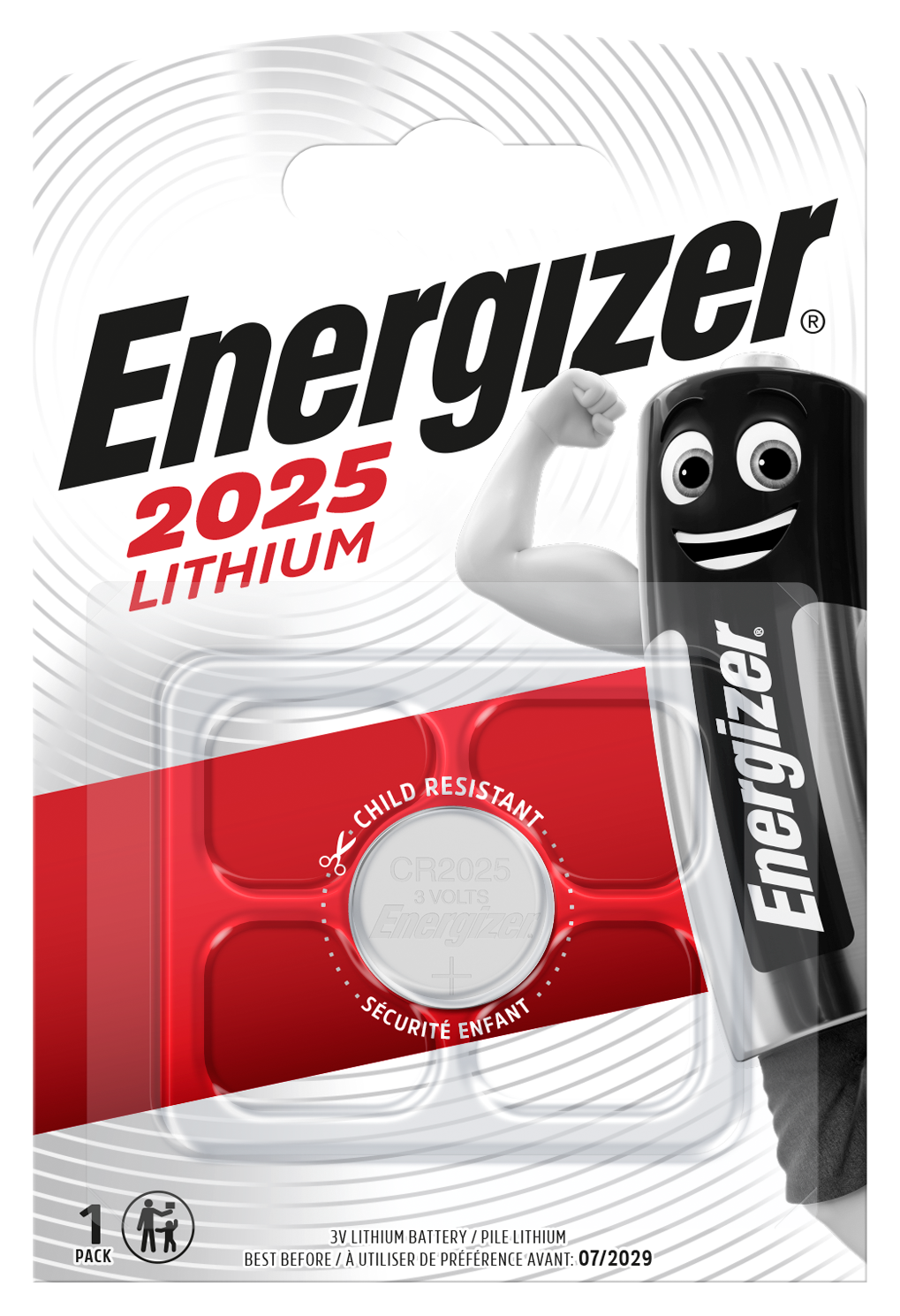 Energizer Battery CR2025