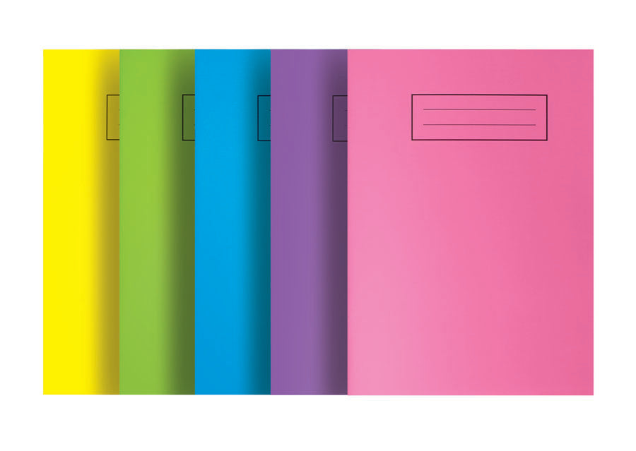 Exercise Book Laminated Cover A5 20pk