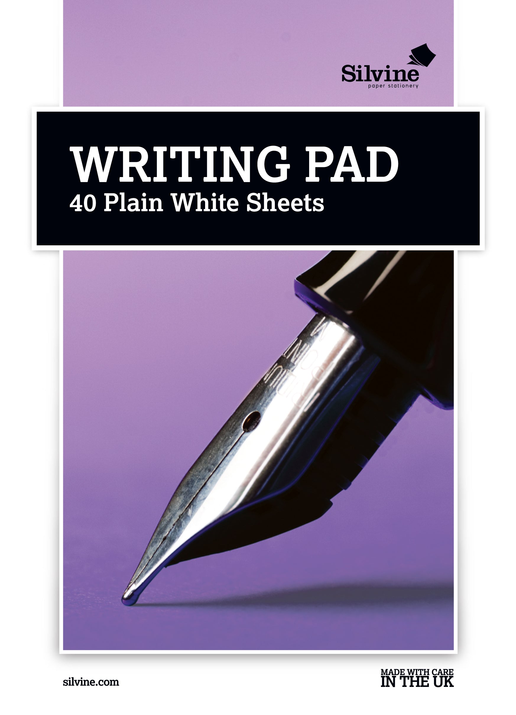 Writing Pad A5 40 Sheet 10pk