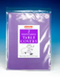 Caroline 2 Pack Tablecover Purple Square 90cm