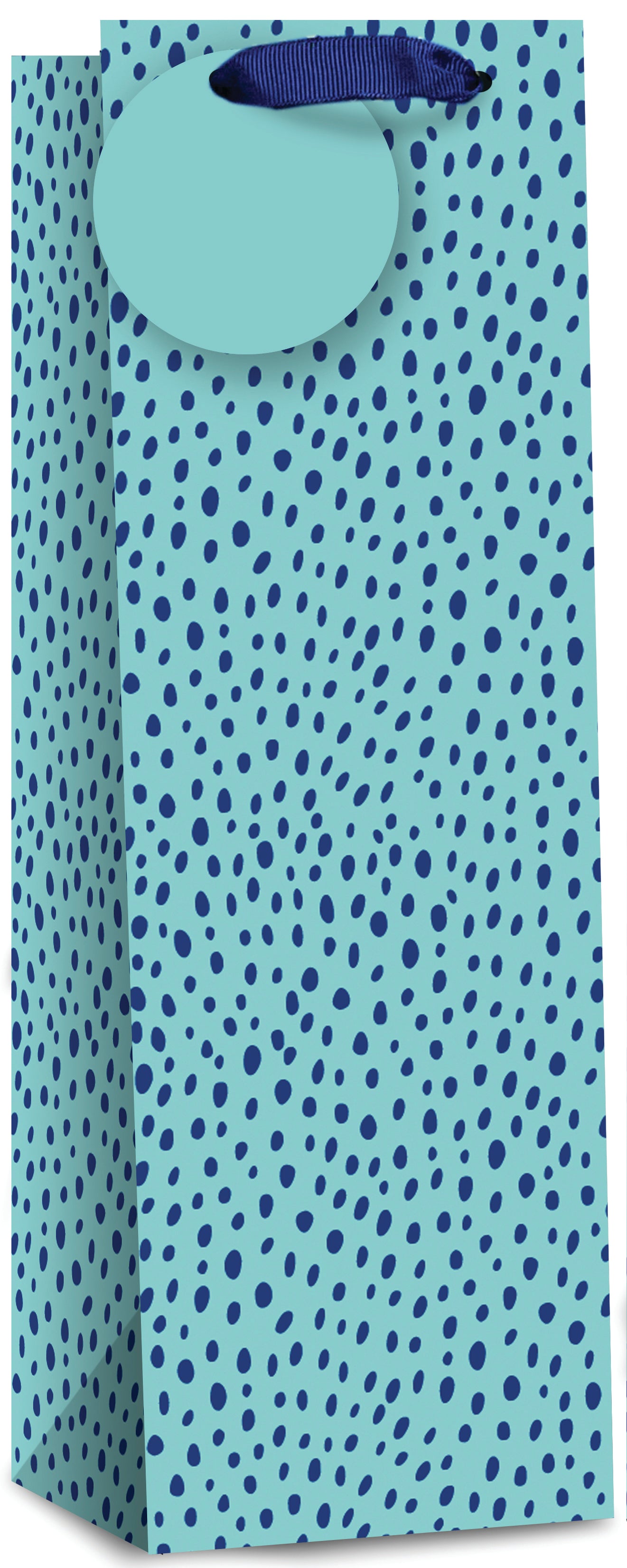 Simon Elvin Gift Bag Blue Spots Bottle 6pk