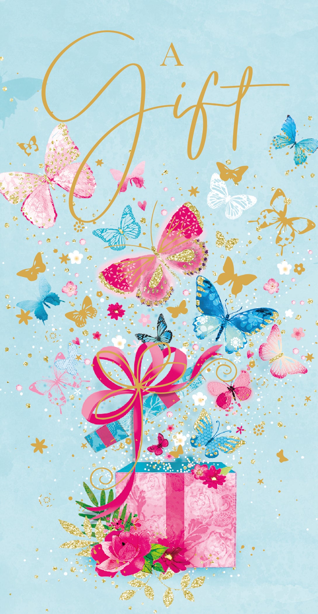 Simon Elvin Money Wallet Butterflies Gift 12pk