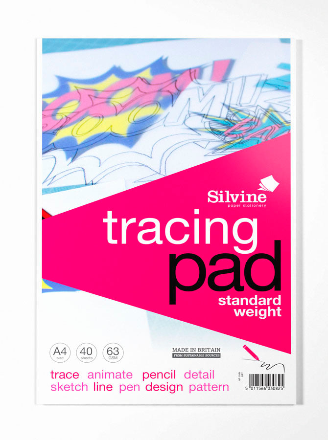 Tracing Pad A4 40 Sheet 6pk