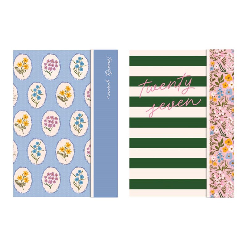 Diary Organiser A5 WTV Botanical Family 2027 6pk