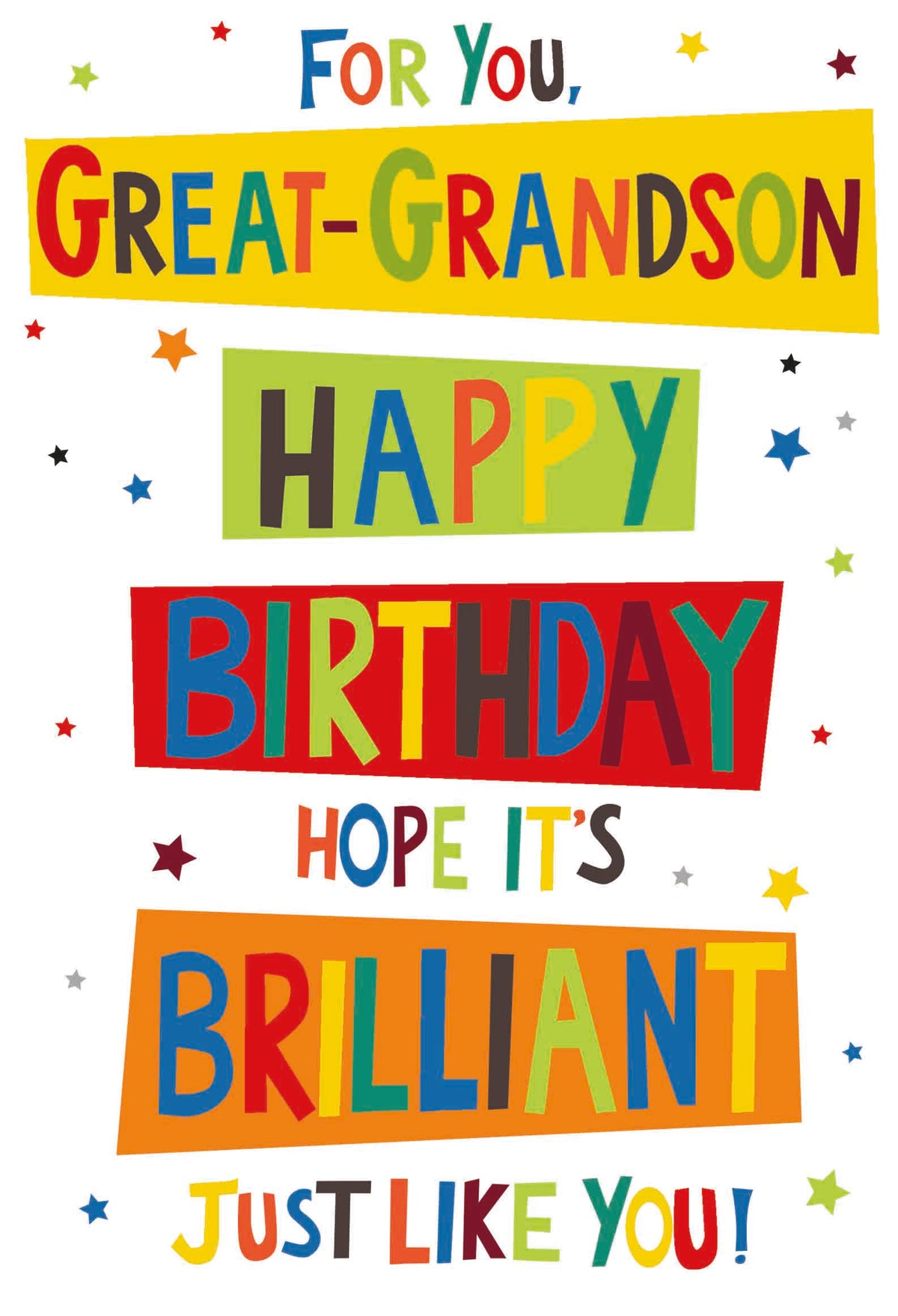 Simon Elvin C50 Birthday Great-Grandson 6pk
