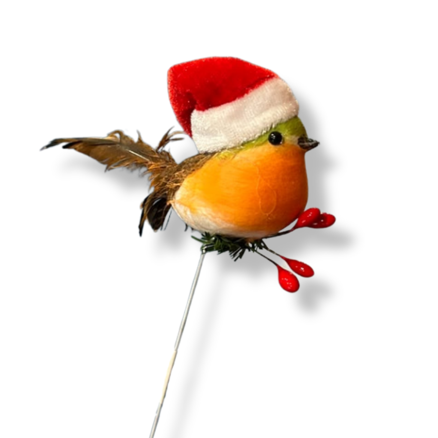 Robin Pick With Berry 17cm