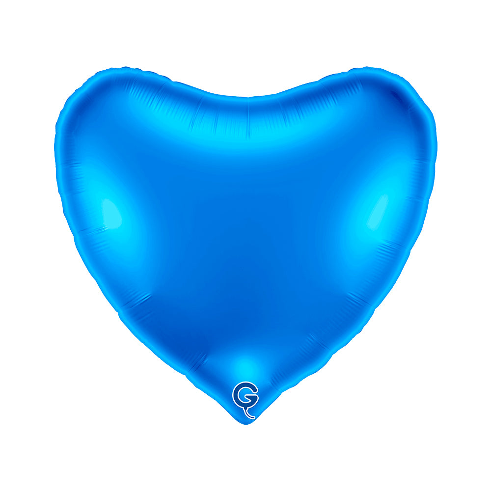 Grabo Blue 36" Heart Foil Balloon