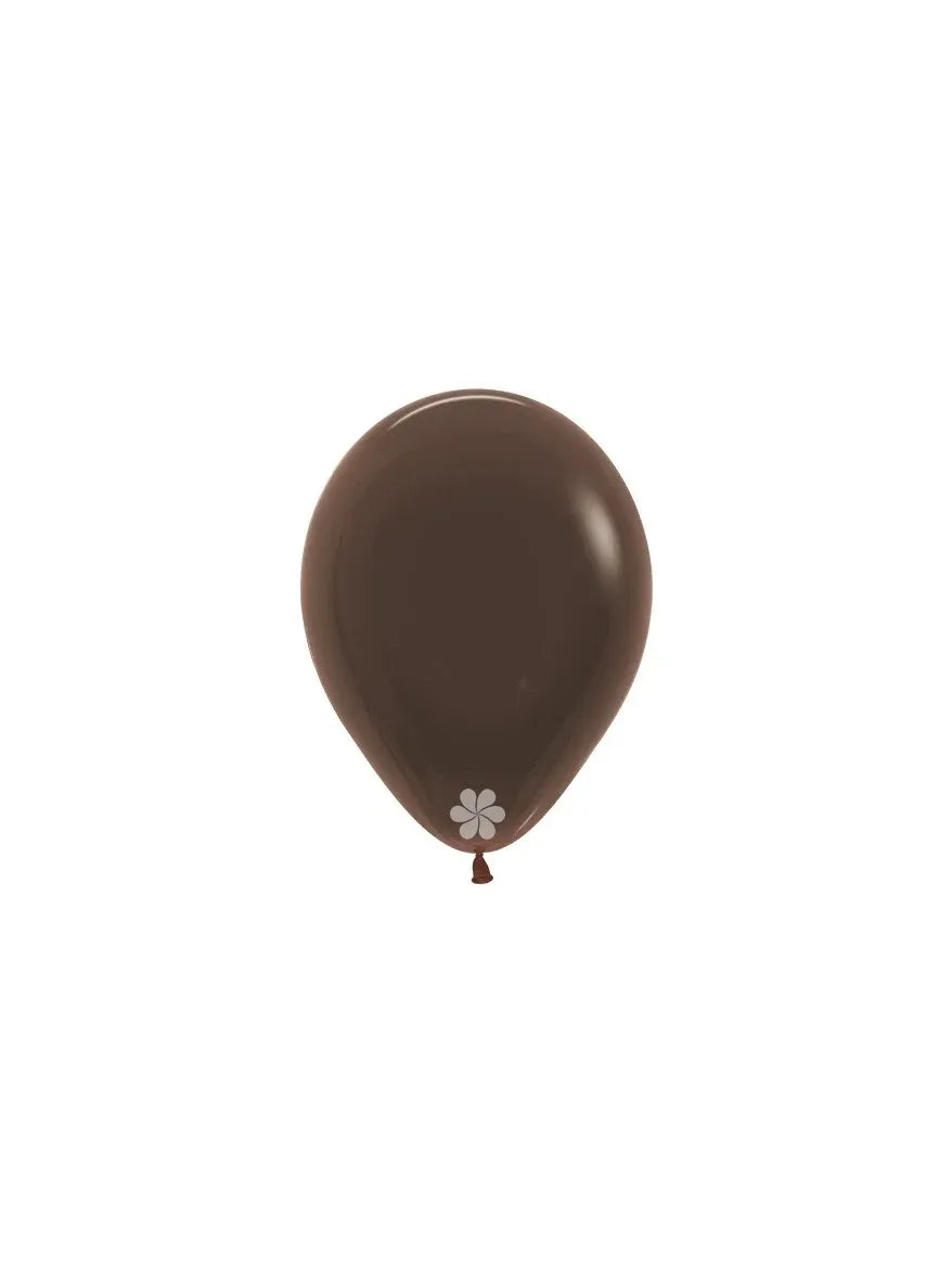 Sempertex Fashion Chocolate 5" Latex Balloon 100pk