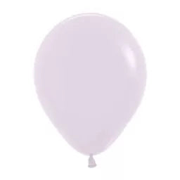100 Latex Balloons 5" Matte Pastel Lilac