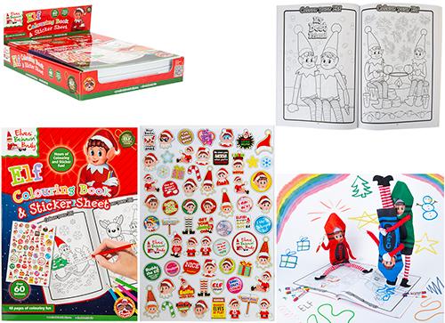 PMS International Colouring Book Elf