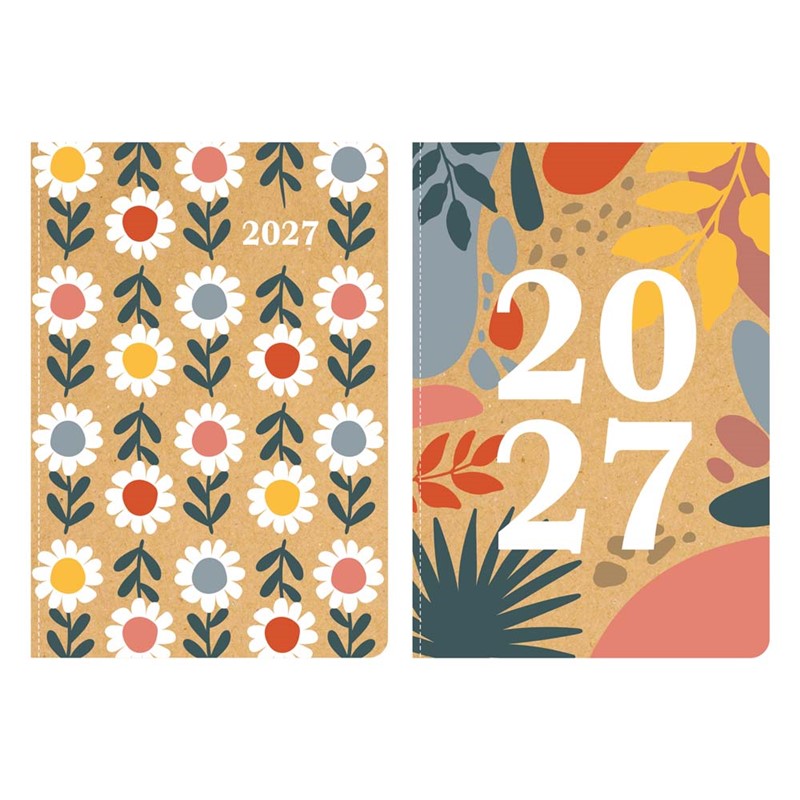 Diary A5 WTV Eco Fully Recyclable 2027 12pk