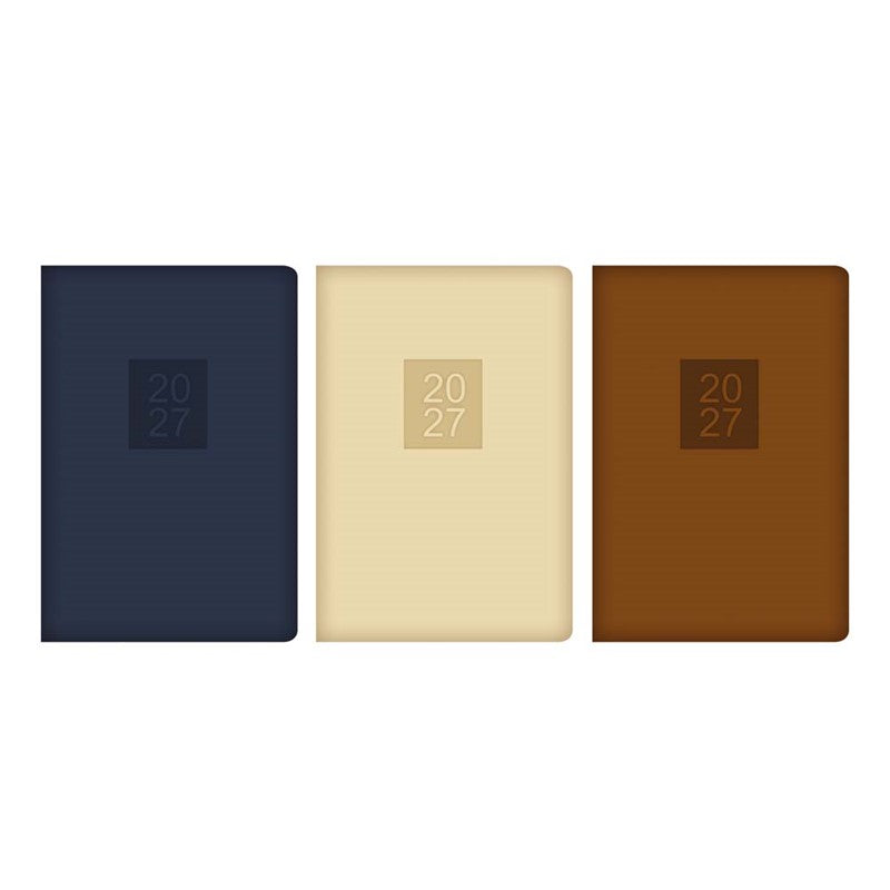 Diary Pocket WTV Chino Embossed 2027 18pk