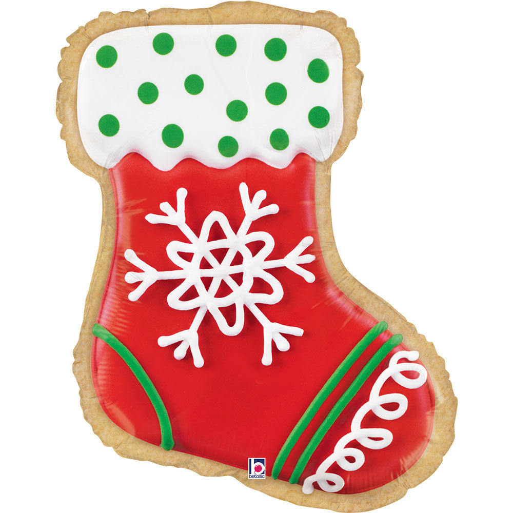 Grabo Stocking Cookie 23" Foil Balloon