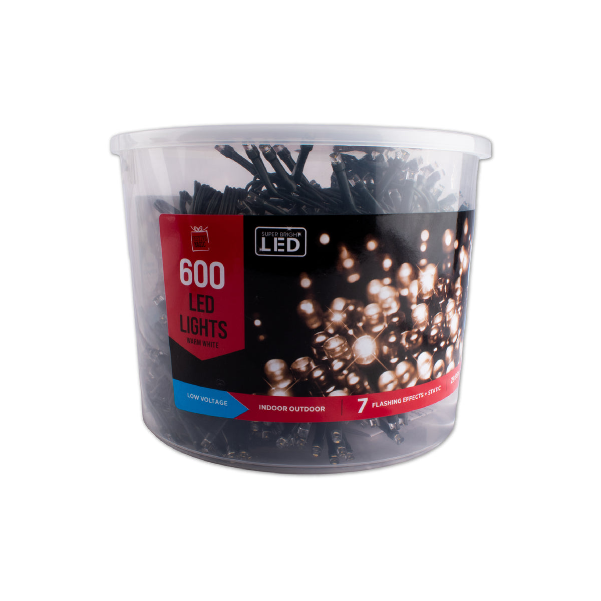 LED Timer Lights Warm White 600pk