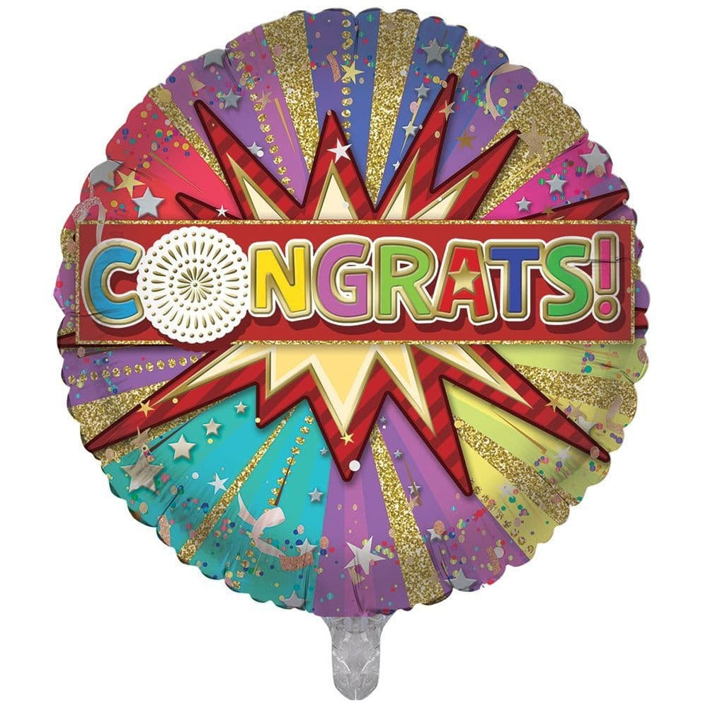 Sensations Congrats 18" Foil Balloon