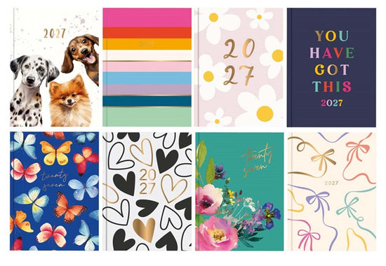 Diary A5 WTV Assorted 2027 24pk