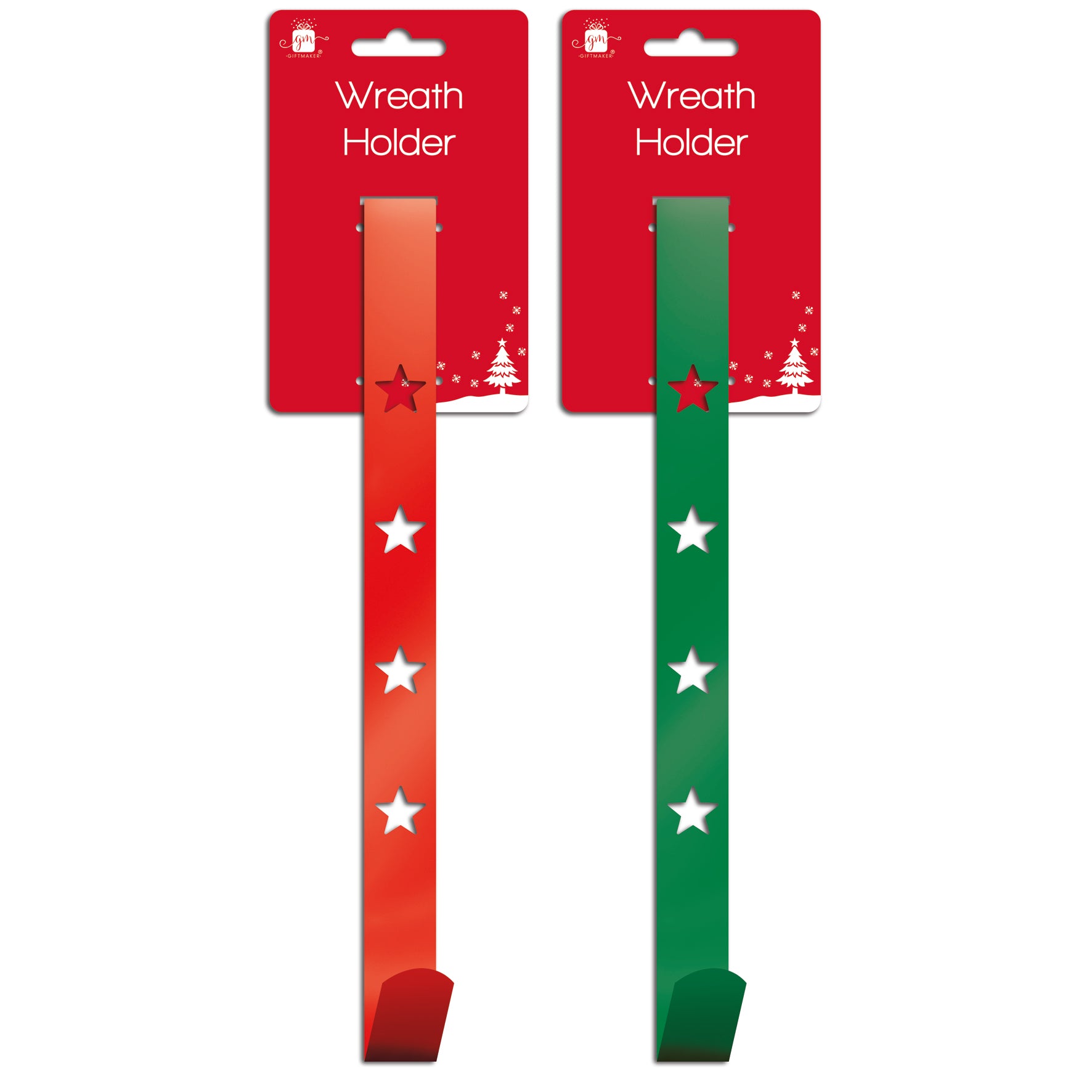 Metal Door Wreath Hanger 30cm 24pk