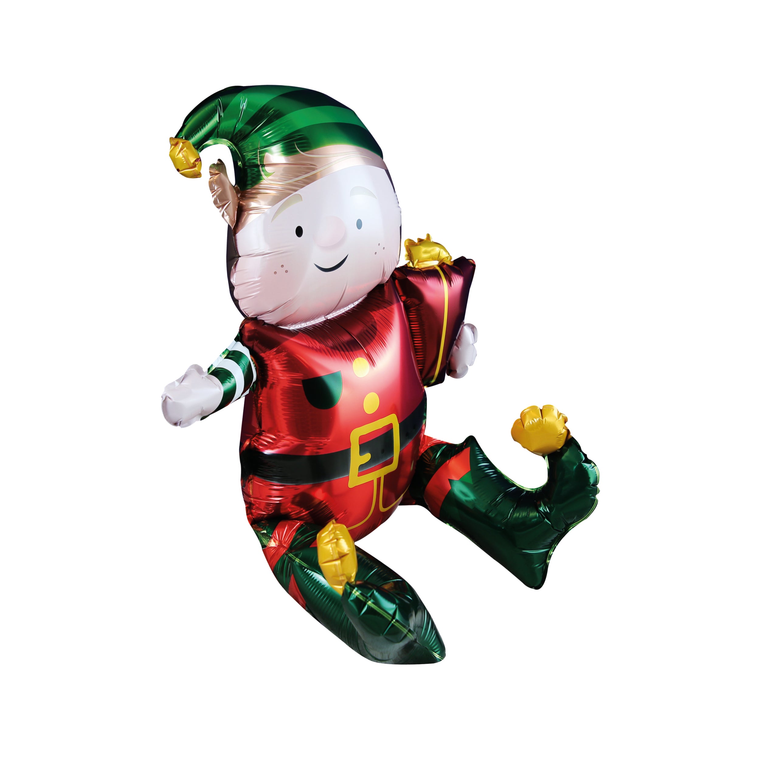 Sitting Elf 19" Air Fill Foil Balloon