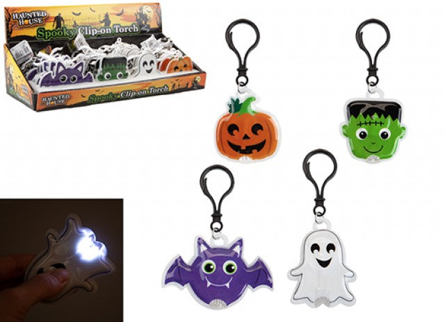 Halloween Character Torch Clip 24pk