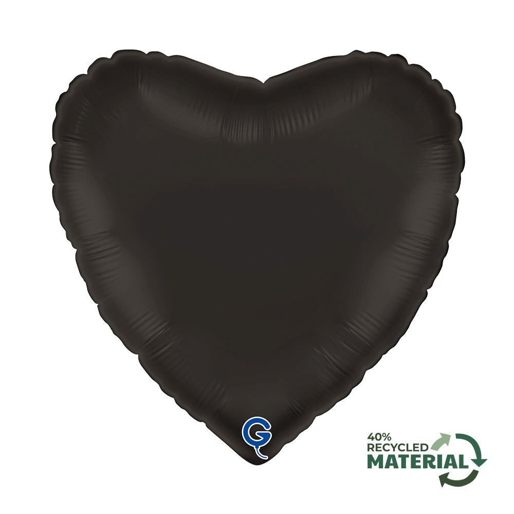 Grabo Satin Fume Black 18" Foil Balloon