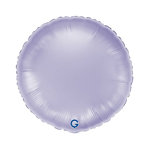 Grabo Satin Lilac 18" Round Foil Balloon