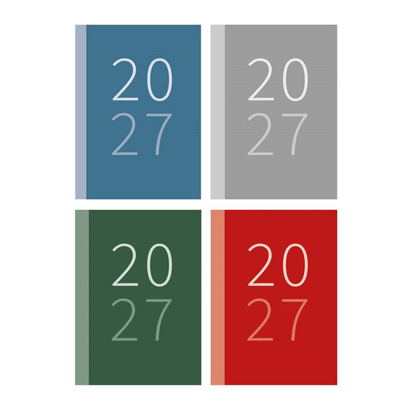 Diary Pocket WTV Assorted 2027 24pk