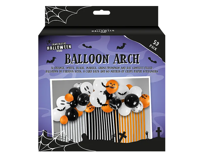 Balloon Arch Halloween 59pcs