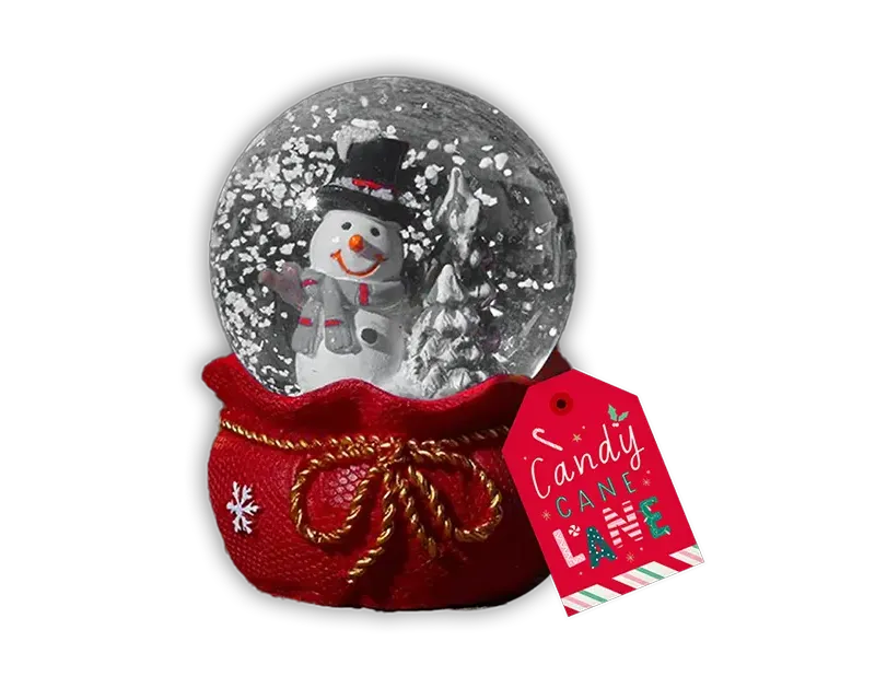 Christmas LED Snow Globe 9cm