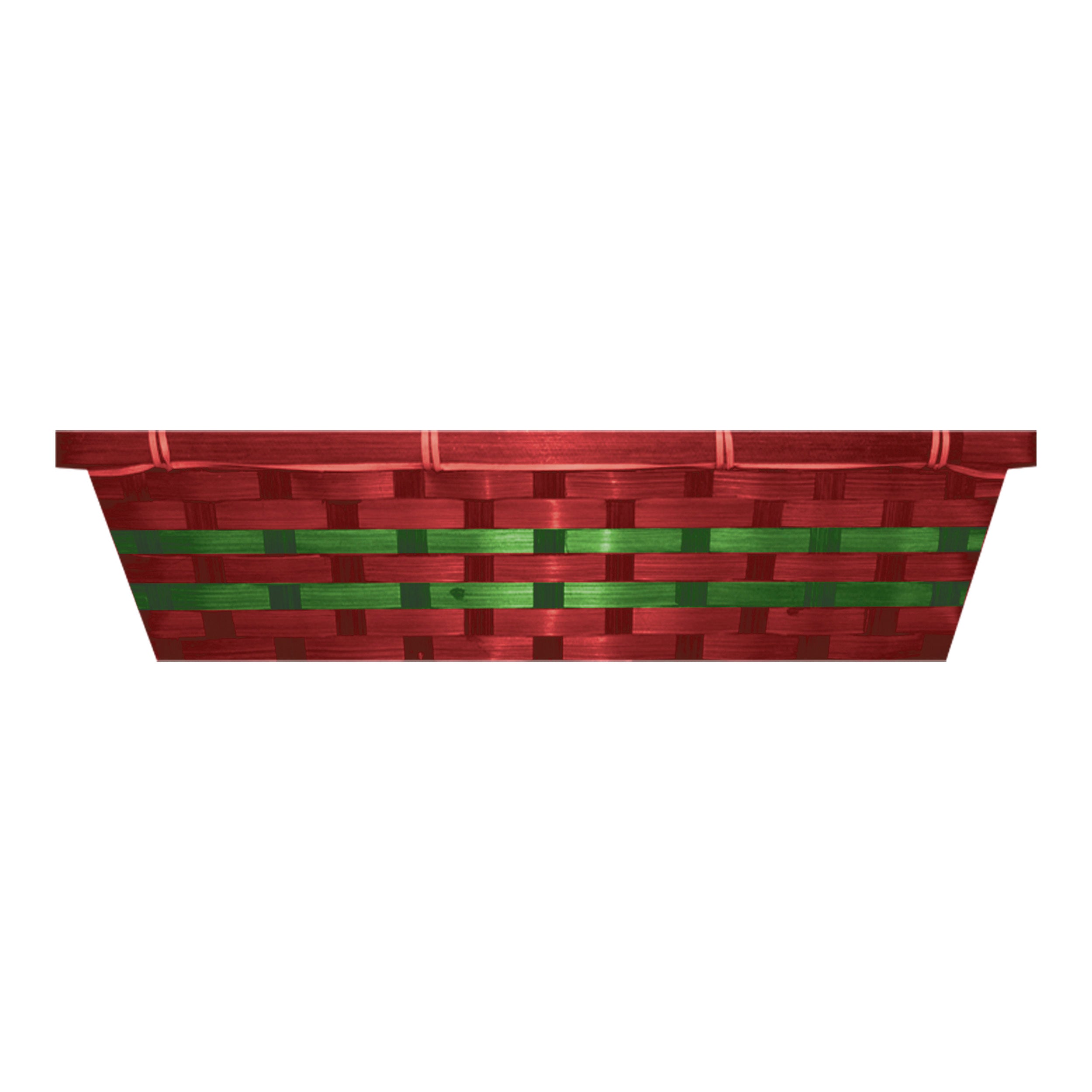 Hamper Basket Red & Green