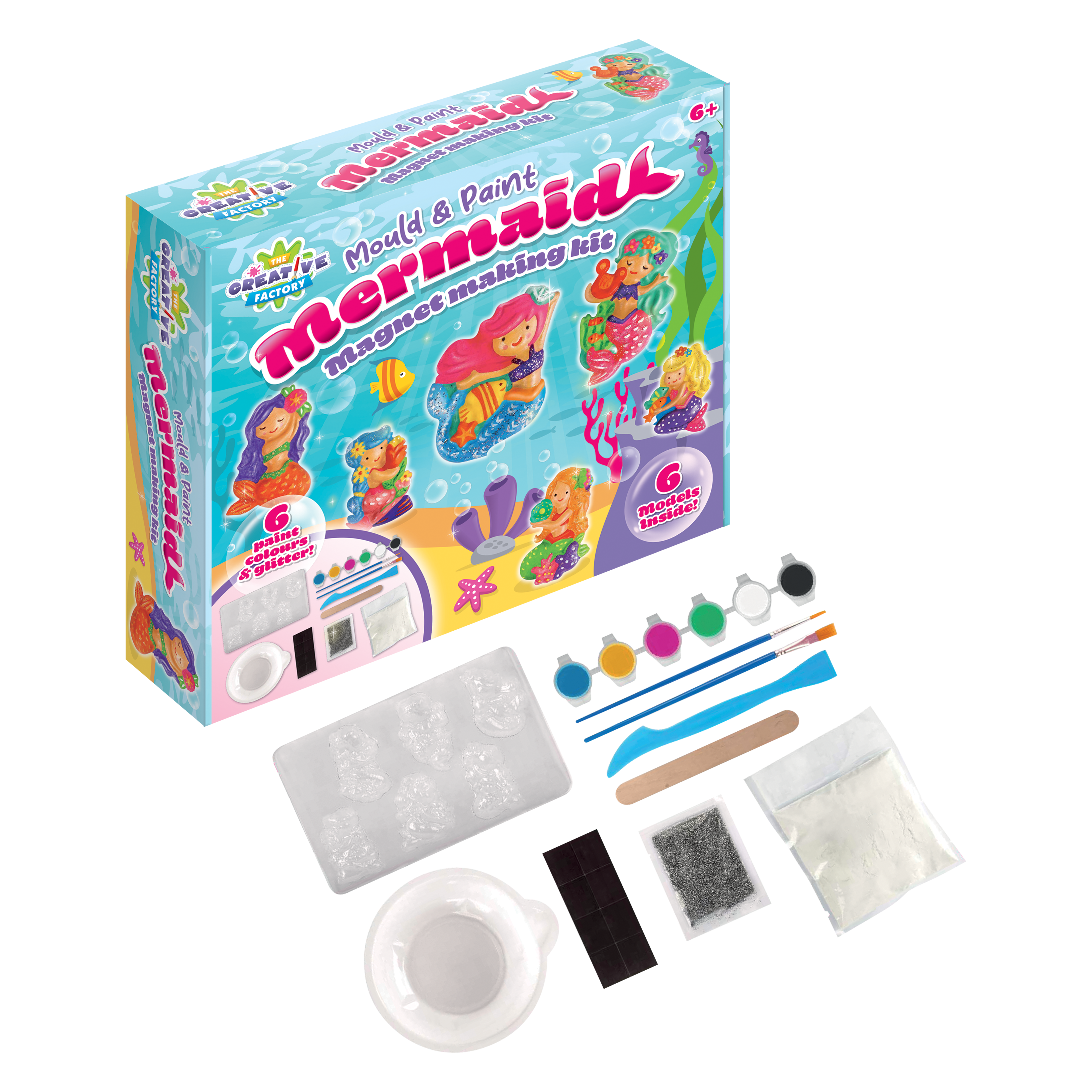 Craft Kit Mould & Paint Mermaid