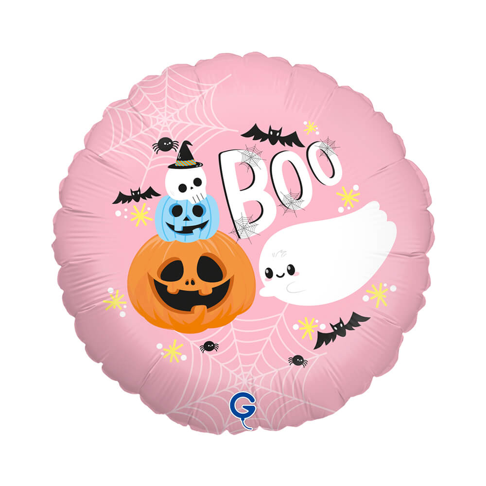 Grabo Boo And Chubby Ghost Foil Balloon
