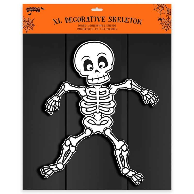 Eurowrap Decoration Halloween Skeleton