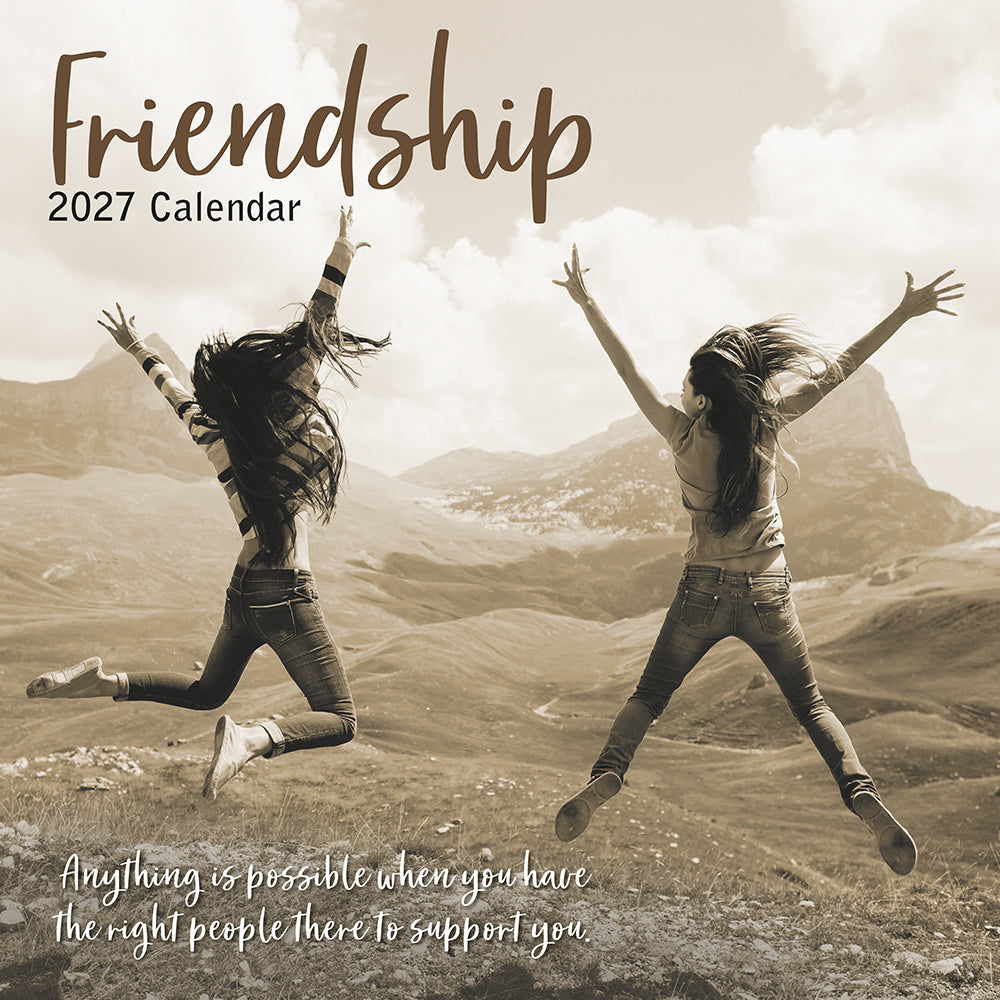 Gifted Stationery Calendar Friendship 2027