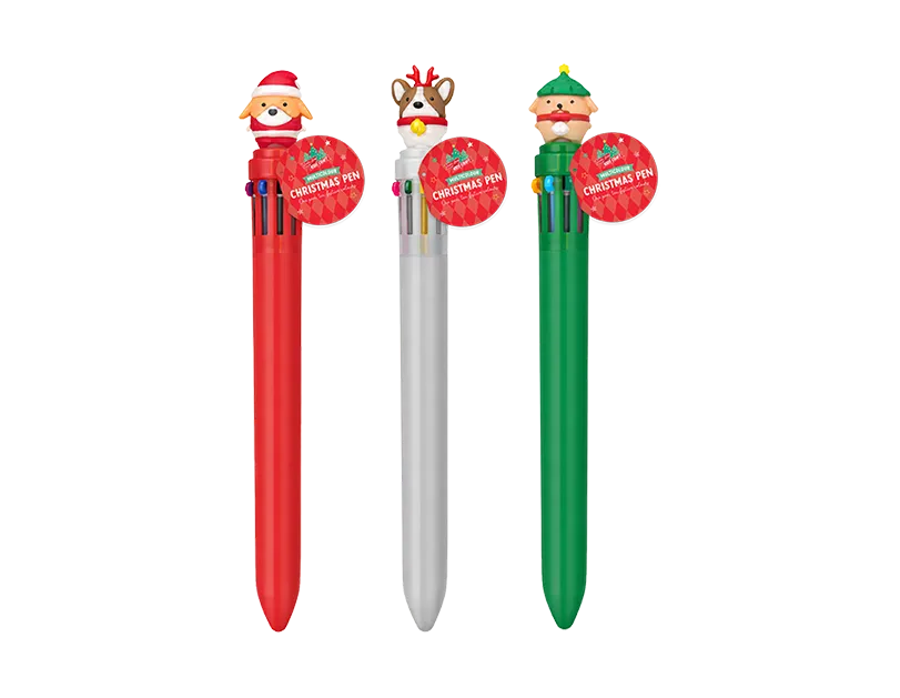 Christmas Multi-Colour Pen 24pk