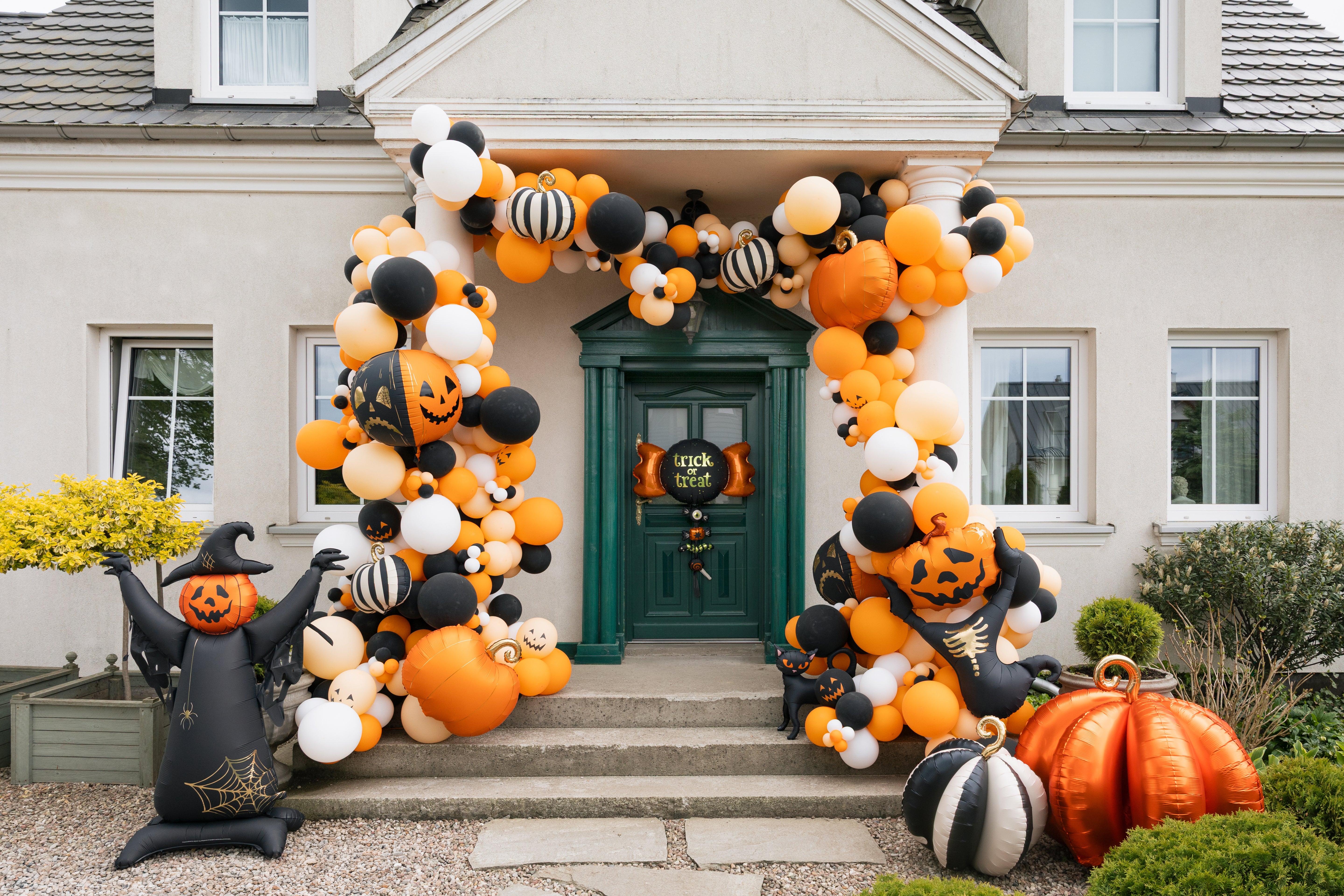 Party Deco Foil Balloon Halloween Pumpkin 32"