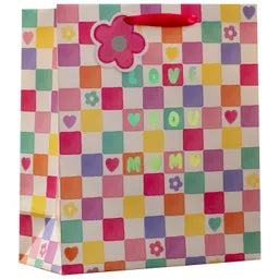 Partisan 6 Pack Gift Bag Love You Mum Medium