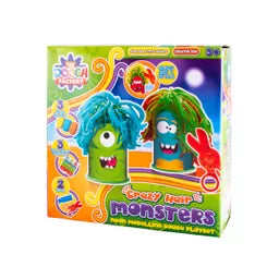 Dough Playset Neon Hair Monsters