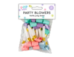 Gem Imports 20 Pack Party Blowers Pastel