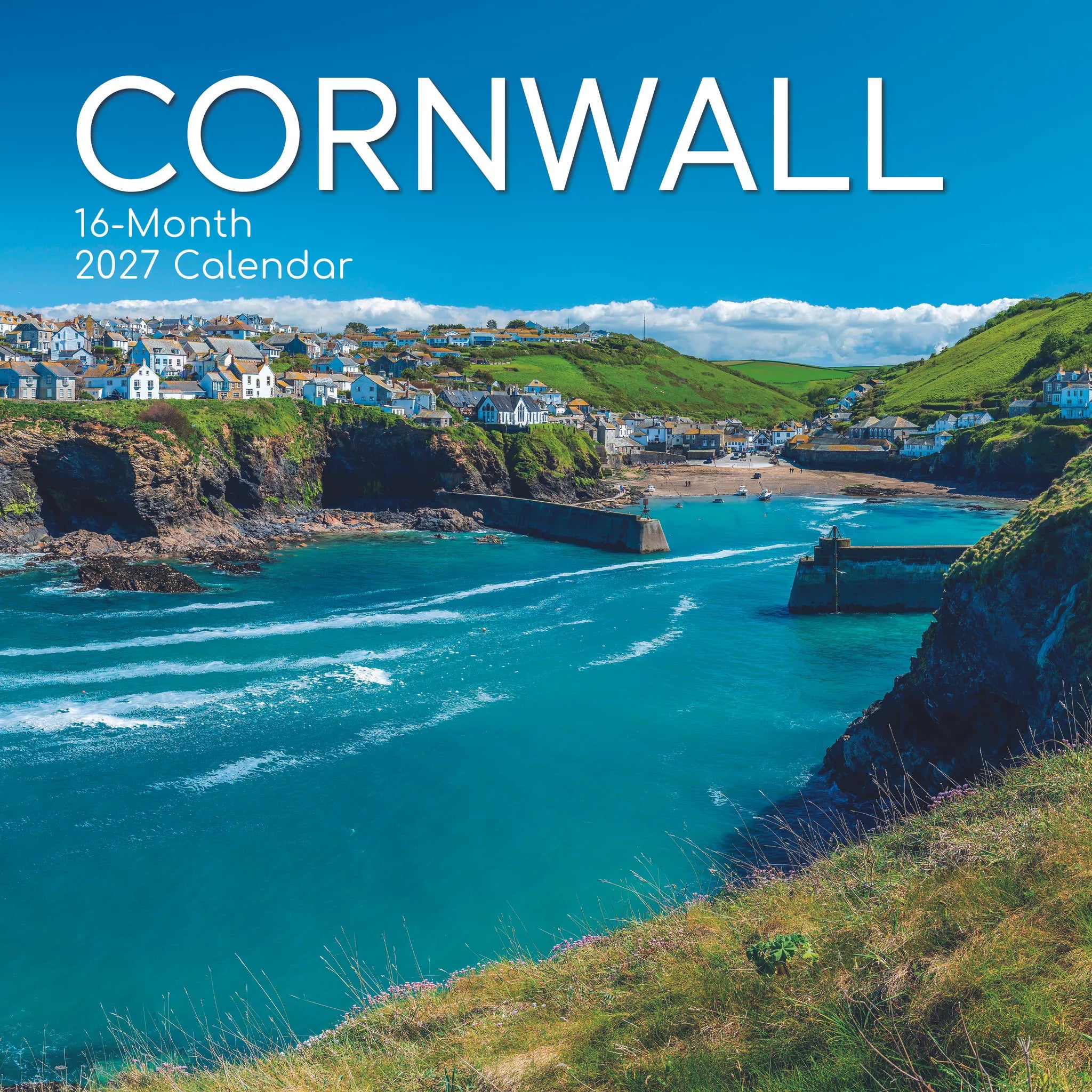 Gifted Stationery Calendar Cornwall 2027