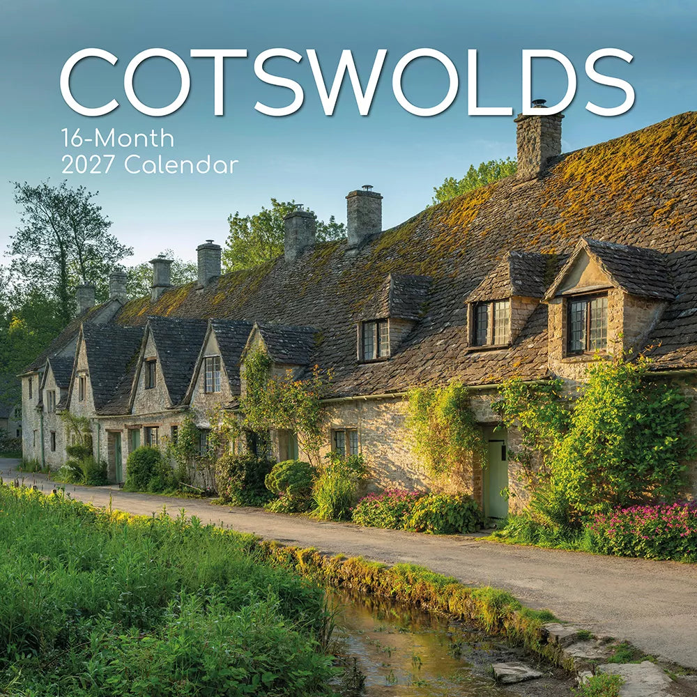 Gifted Stationery Calendar Cotswolds 2027