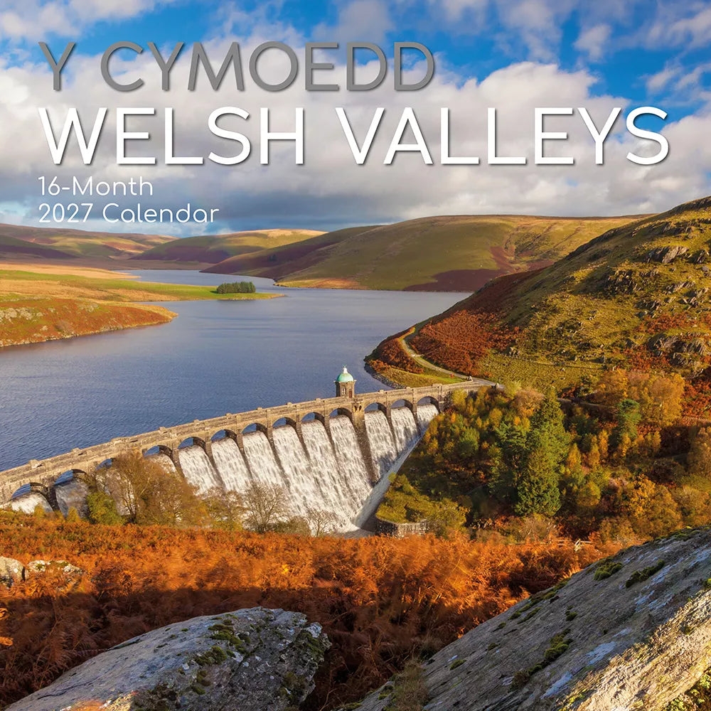 Gifted Stationery Calendar Welsh Valleys 2027