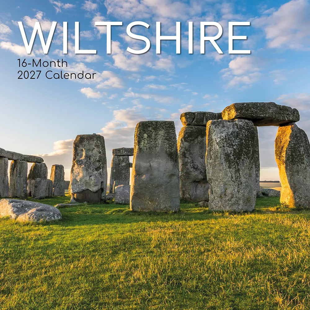 Gifted Stationery Calendar Wiltshire 2027