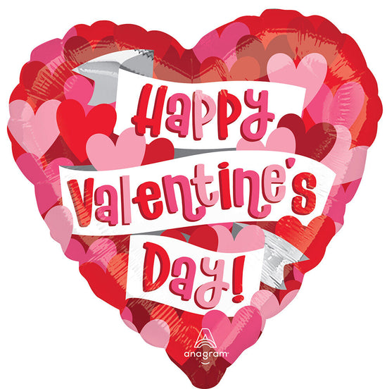 Anagram Playful Valentine's Hearts 18" Foil