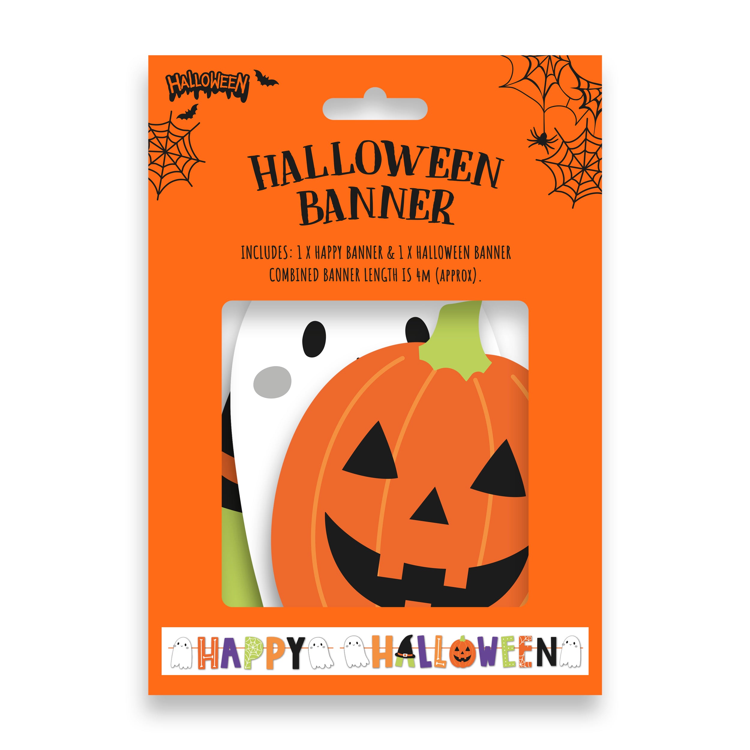 Letter Banner Happy Halloween 4M