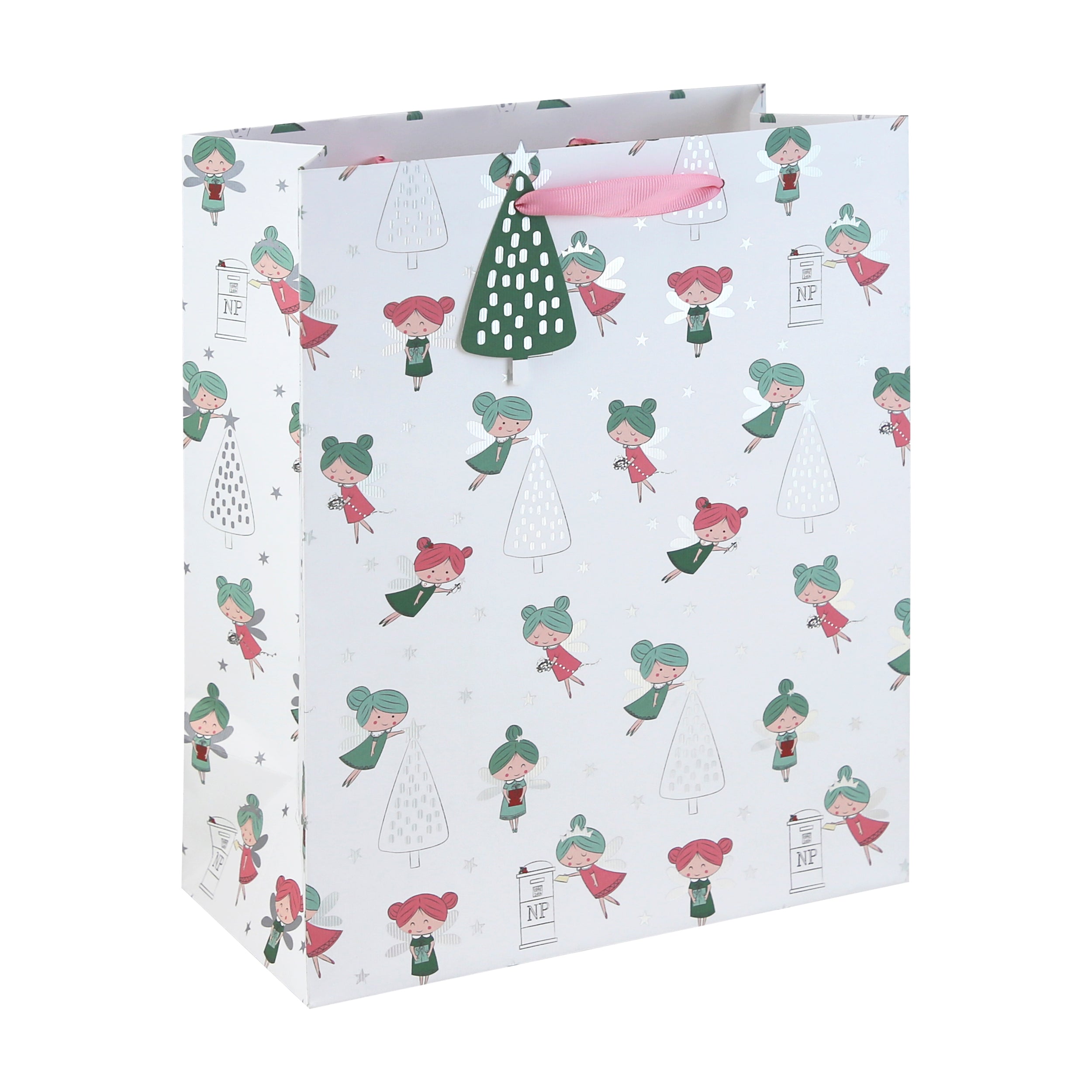 Fairy Rainbow Gift Bag Large 12pk