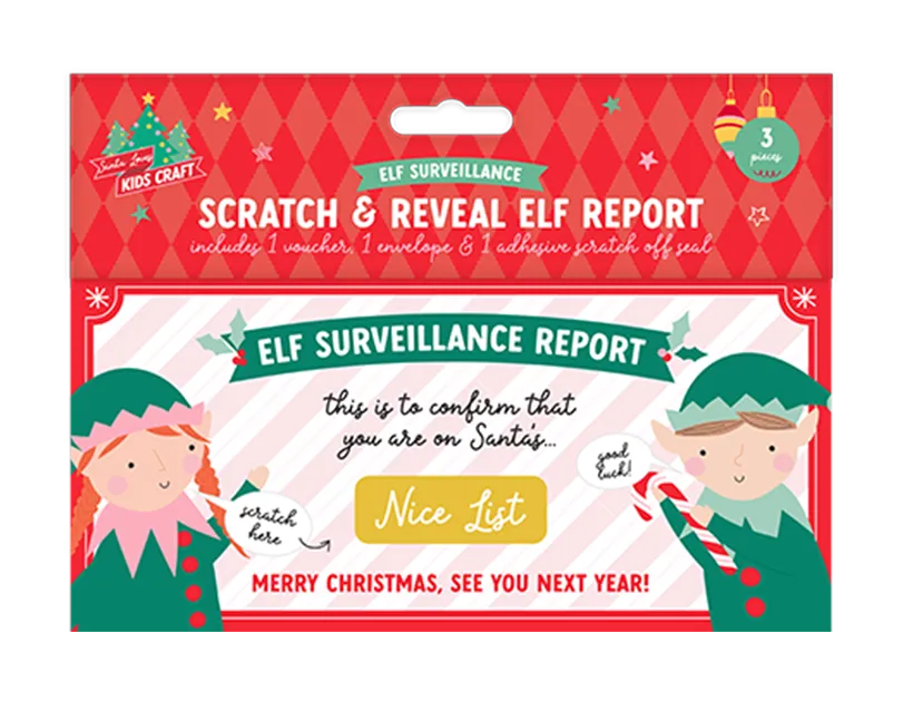 Elf Scratch & Reveal Report