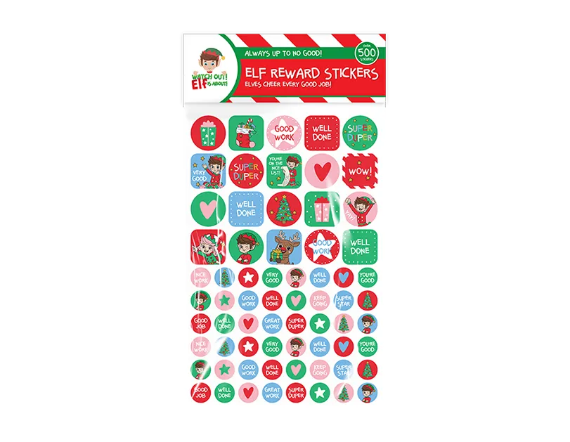 Elf Reward Stickers